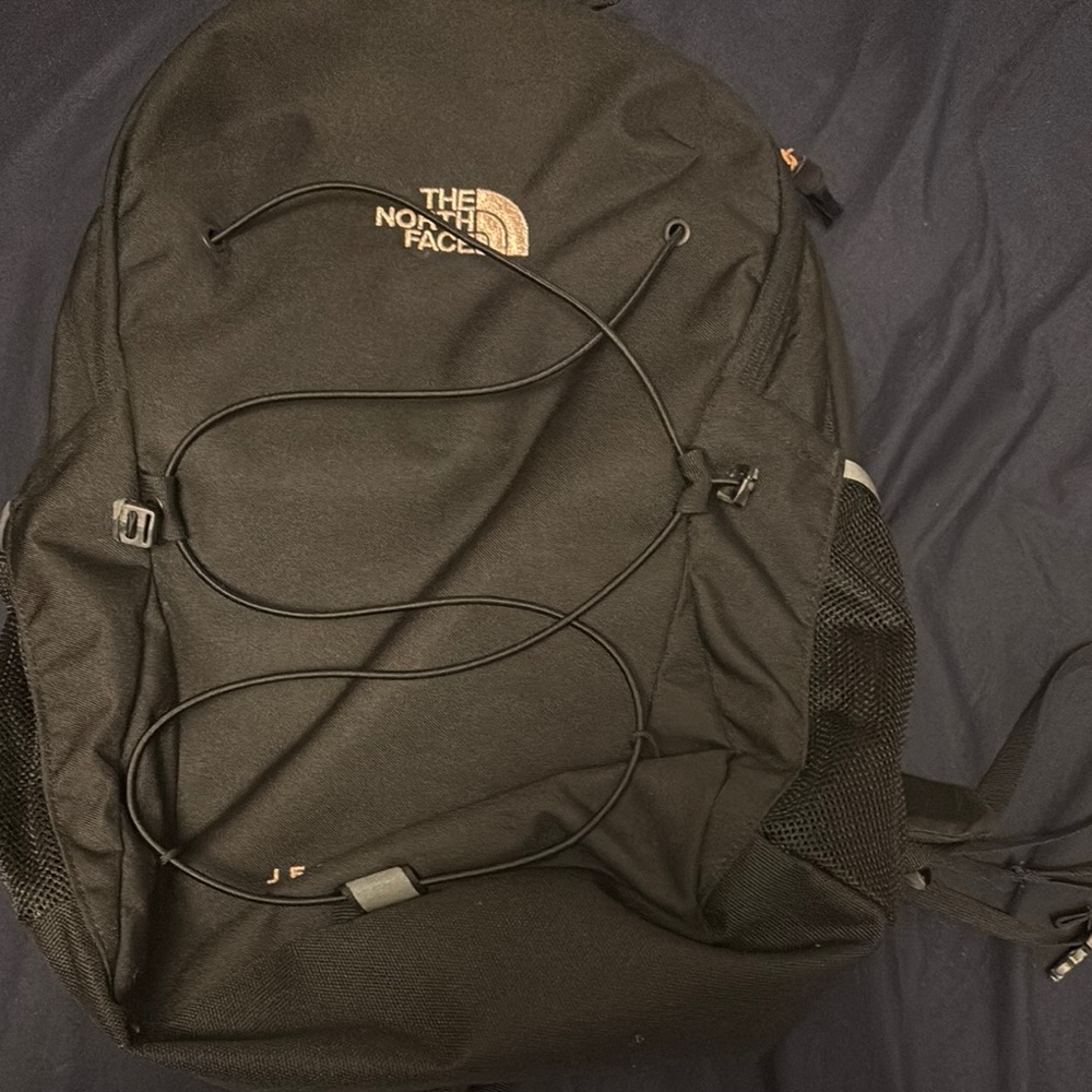 The North Face Black Backpack Durable Outdoor Design